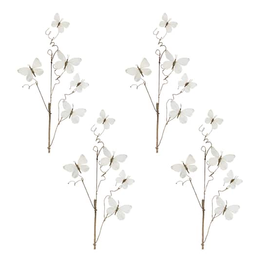 28" Butterfly Twig Sprays